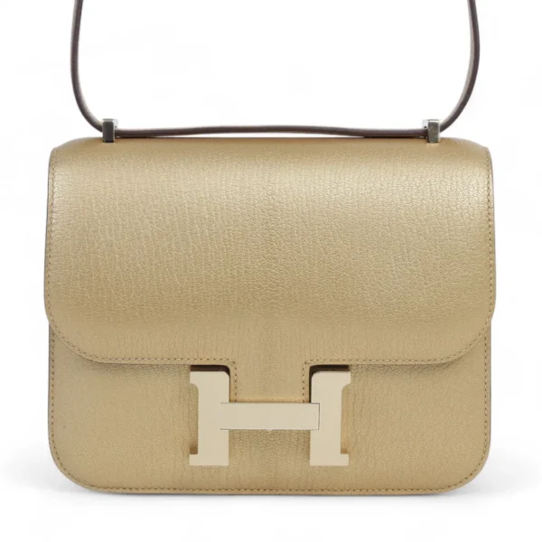 HERMèS Constance Mini Dore (Y9) Chamkila Permabrass hardware W