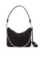 Prada Re-Edition Crochet Mini-Bag Black