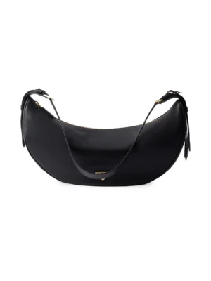 Prada Large Leather Shoulder Bag black