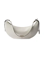 Prada Large Leather Shoulder Bag white