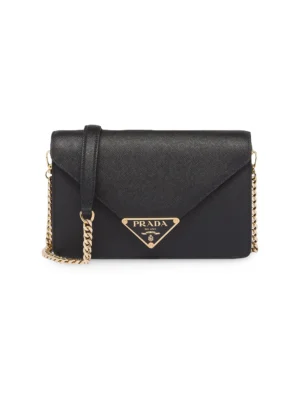 Prada Saffiano Leather Shoulder Bag