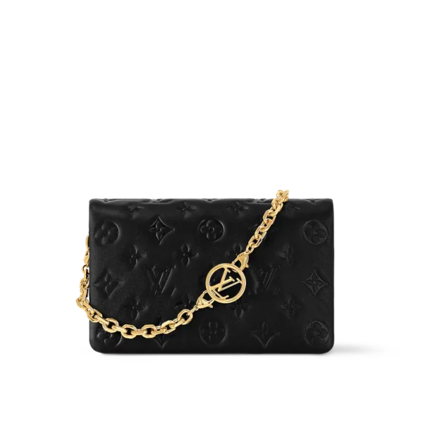 Pochette Coussin Black