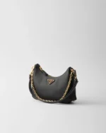 Prada Re-Edition Saffiano leather mini-bag Black