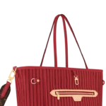 Neverfull Bandoulière Inside Out MM Red