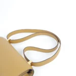 HERMèS Constance 24 Marqueterie de Paille Natural (27) Poussiere (1C) Tadelakt Gold hardware W