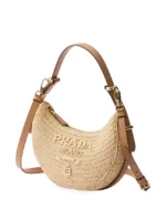 Prada Arquè Crochet Shoulder Bag