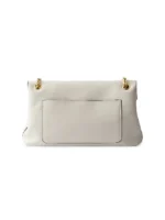 Prada Medium Leather Shoulder Bag White