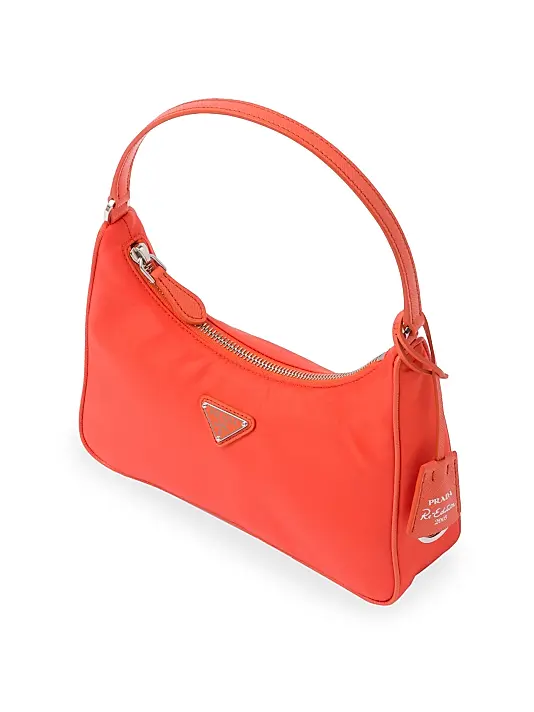 Prada Re-Edition 2005 Re-Nylon Mini Bag Orange