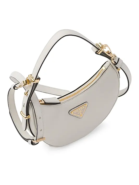 Prada Arquè Leather Mini Shoulder Bag