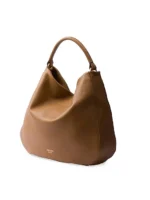 Prada Large Brown Leather Shoulder Bag
