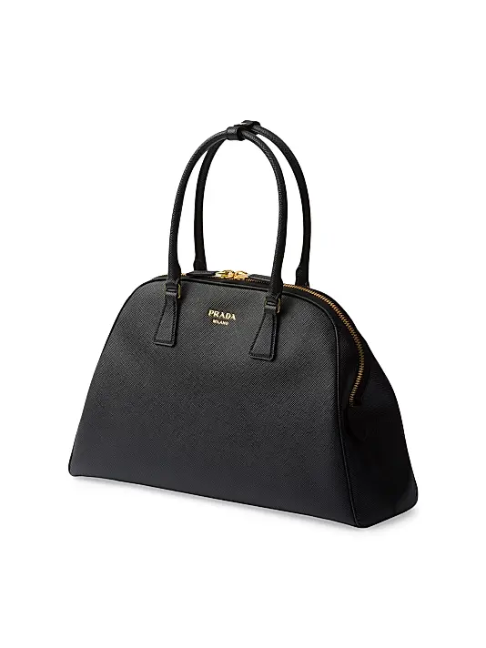 Prada Large Black Saffiano Leather Bag