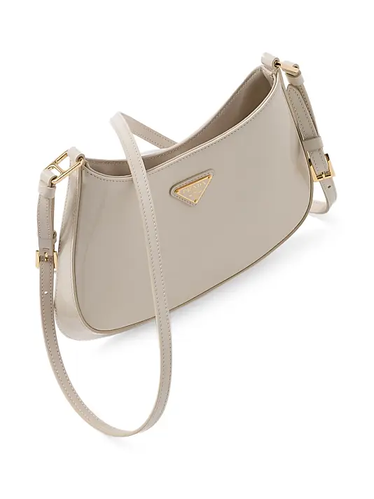Prada Cleo Patent Leather Shoulder Bag