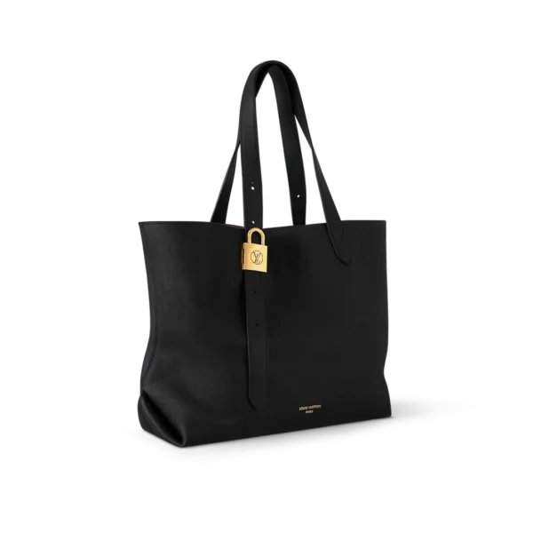 Medium LOW KEY CABAS Black