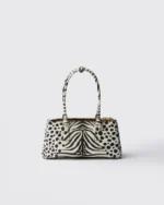 Prada Galleria medium printed Saffiano leather bag