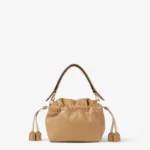 Mamma Baguette Small Blue denim-effect FF jacquard mini-bag