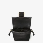 Mamma Baguette Small Black nappa leather mini bag