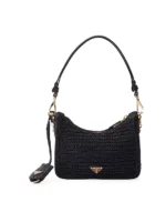 Prada Re-Edition Crochet Mini-Bag Black