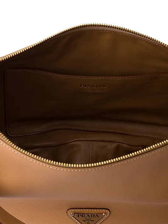 Prada Large Leather Shoulder Bag