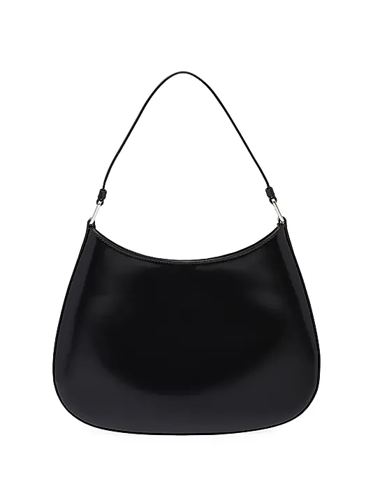 Prada Cleo Brushed Leather Shoulder Bag