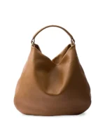 Prada Large Brown Leather Shoulder Bag