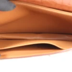 HERMèS Matte Alligator Constance Mini 19 shoulder bag in Gold with Gold hardware