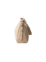 Prada Aimèe Large Leather Shoulder Bag Khaki