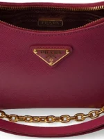 Prada Re-Edition Saffiano Leather Mini-Bag red