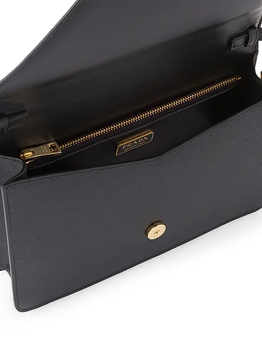 Prada Saffiano Leather Shoulder Bag