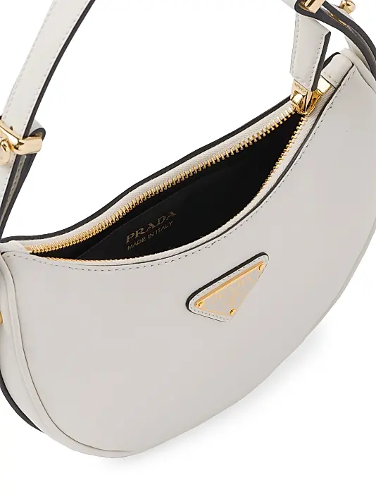 Prada Arquè Leather Mini Shoulder Bag