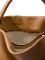 Prada Large Brown Leather Shoulder Bag