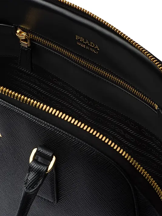 Prada Large Black Saffiano Leather Bag