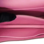 HERMèS Constance Mini 19 shoulder bag in Mauve Sylvestre Epsom leather with Rose Gold hardware