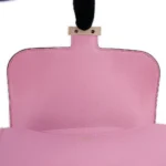 HERMèS Constance Mini 19 shoulder bag in Mauve Sylvestre Epsom leather with Rose Gold hardware