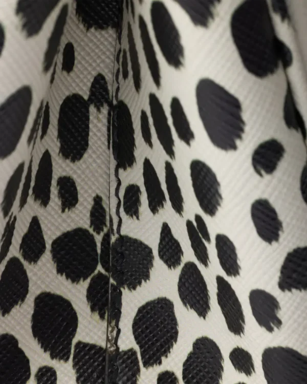 Prada Galleria medium printed Saffiano leather bag