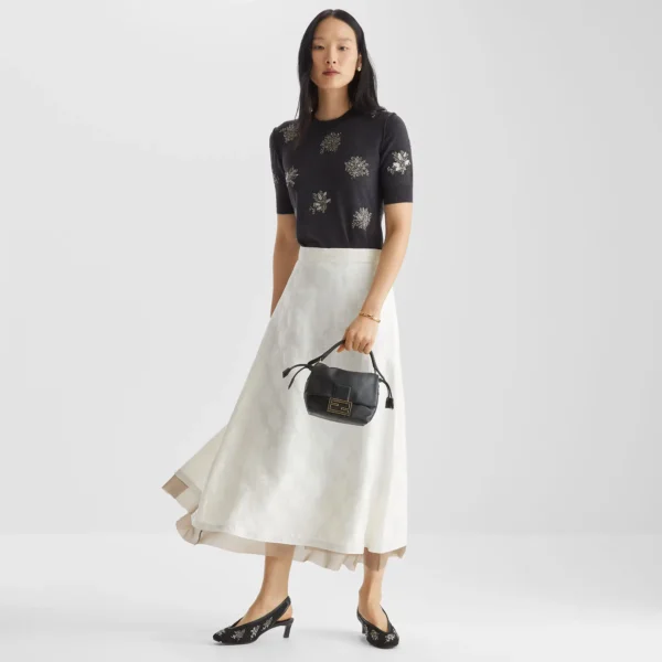 Mamma Baguette Small Black nappa leather mini bag