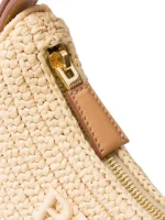 Prada Arquè Crochet Shoulder Bag