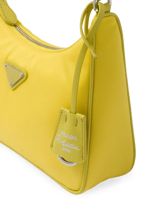 Prada Re-Edition 2005 Re-Nylon Mini Bag Yellow
