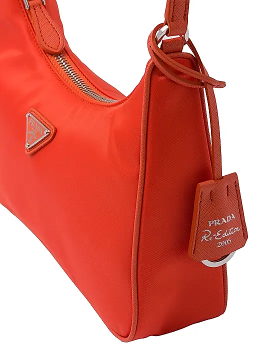 Prada Re-Edition 2005 Re-Nylon Mini Bag Orange