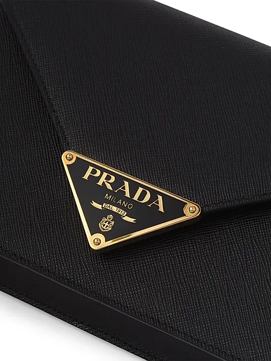 Prada Saffiano Leather Shoulder Bag