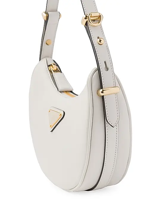 Prada Arquè Leather Mini Shoulder Bag