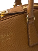 Prada Large Brown Saffiano Leather Bag