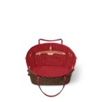 Neverfull Bandoulière Inside Out MM Red