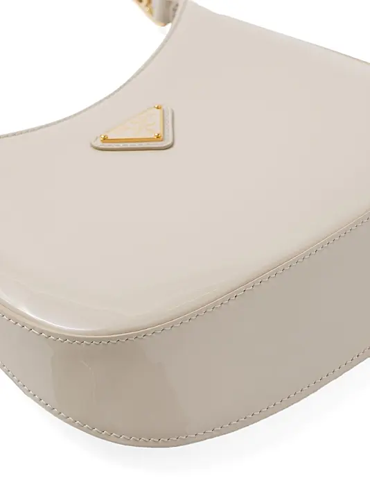 Prada Cleo Patent Leather Shoulder Bag