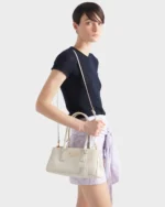 Prada Medium Prada Galleria leather bag White