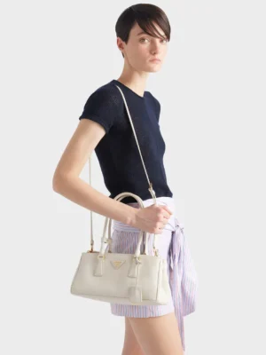 Prada Medium Prada Galleria leather bag White