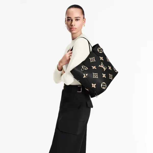 Neverfull MM Black / Beige