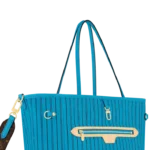 Neverfull Bandoulière Inside Out MM Blue